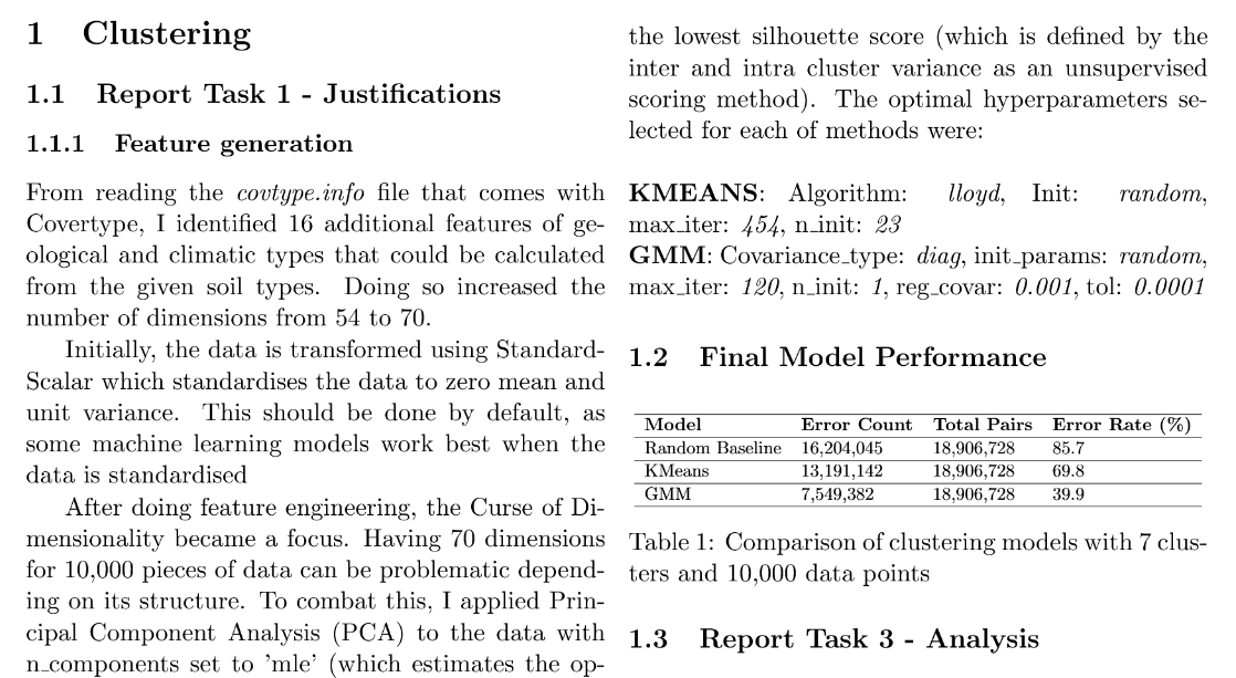 Machine Learning Models